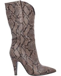 Ahilya - Khaki Boot Soft Leather - Lyst