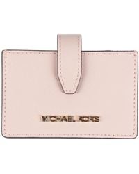 MICHAEL Michael Kors - Light Cardholder Leather - Lyst