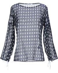 Caliban Blusa - Azul