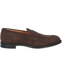 Doucal's - Dark Loafers Leather - Lyst