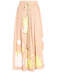 CONNOR & BLAKE - Sand Maxi Skirt Cotton - Lyst