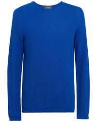Rossopuro - Crewneck Cotton Sweater - Lyst