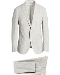 Eleventy - Light Suit Wool, Cotton, Linen, Elastane - Lyst