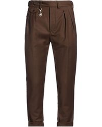 Manuel Ritz - Marzotto For Dark Pants Virgin Wool, Elastane - Lyst