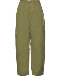European Culture - Military Pants Rayon, Viscose, Cotton, Linen, Elastane - Lyst