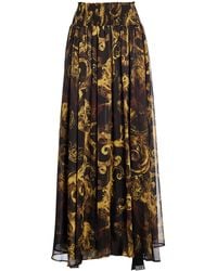 Versace Jeans Couture - Maxi Skirt - Lyst