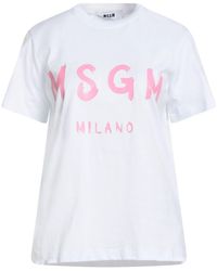 MSGM - T-shirt - Lyst