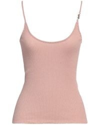 Amiri - Blush Top Cotton, Silk - Lyst