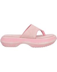 Acne Studios - Light Thong Sandal Leather - Lyst