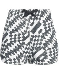 Isabel Marant - Charcoal Shorts & Bermuda Shorts Cotton, Polyester - Lyst