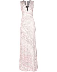 Just Cavalli Vestido largo - Rosa