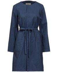 Jacob Coh?n - Overcoat & Trench Coat Cotton, Linen, Polyester - Lyst