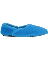 Jil Sander - Azure Ballet Flats Shearling - Lyst