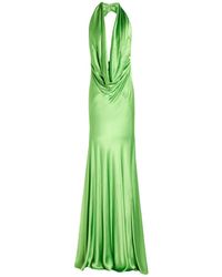 ATELIER LEGORA - Maxi Dress Viscose, Polyamide, Polyester, Elastane - Lyst