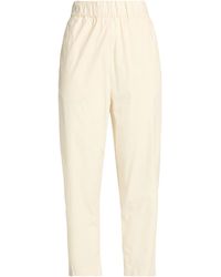 Barena - Cream Pants Cotton, Elastane - Lyst