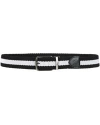 Paul & Shark - Belt Viscose, Rubber - Lyst