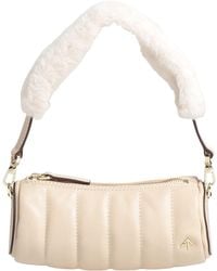 MANU Atelier - Ivory Handbag Calfskin - Lyst