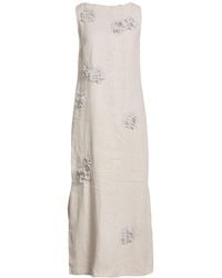 Akris - Midi Dress Linen, Polyester - Lyst