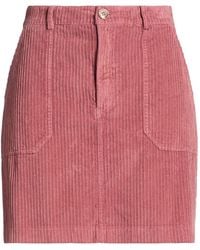 Maliparmi - Antique Rose Mini Skirt Cotton, Elastane - Lyst