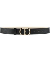 Twinset - Belt Regenerated Leather, Polyester, Polyurethane - Lyst
