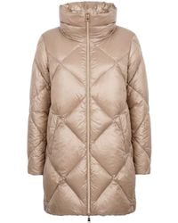 Herno - Taupe Puffer Polyamide - Lyst