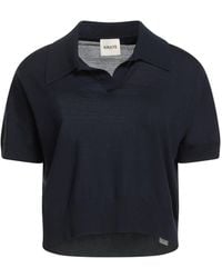 KHAITE - Midnight Sweater Wool, Polyamide, Polyurethane - Lyst