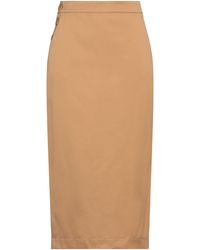Max Mara - Sfilata Midi Skirt Cotton - Lyst