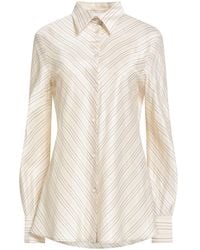 Erika Cavallini Semi Couture - Cream Shirt Acetate, Viscose - Lyst