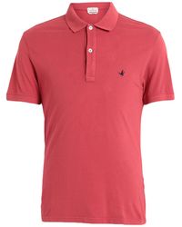 Brooksfield - Coral Polo Shirt Cotton - Lyst