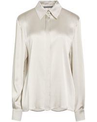 Alberta Ferretti - Light Shirt Acetate, Silk - Lyst