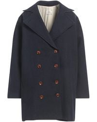 Alysi - Midnight Coat Virgin Wool, Viscose - Lyst