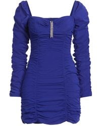 SIMONA CORSELLINI - Party Edition Mini Dress Polyester, Elastane - Lyst