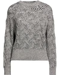 Max Mara - Sweater Viscose, Metallic Fiber - Lyst