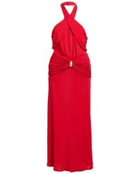 Elisabetta Franchi - Midi Dress - Lyst