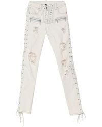 Unravel Project Denim Trousers - White