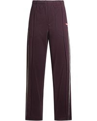 CASABLANCA - Dark Pants Polyester, Cotton - Lyst