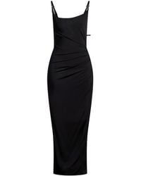 Mugler - Maxi Dress Viscose, Elastane - Lyst