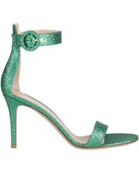 Gianvito Rossi - Sandals Textile Fibers - Lyst