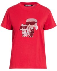 KARL LAGERFELD - T-Shirts - Lyst