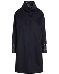 Herno - Coat Virgin Wool, Polyamide - Lyst