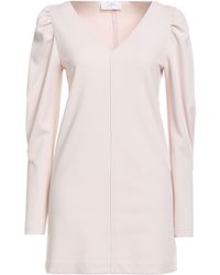 Soallure - Blush Mini Dress Polyester, Elastane - Lyst