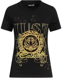 Just Cavalli - T-Shirt Cotton, Elastane - Lyst