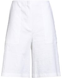 Theory - Shorts & Bermuda Shorts Linen, Viscose, Elastane - Lyst