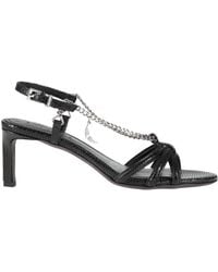 Zadig & Voltaire - Sandals Leather, Metal - Lyst