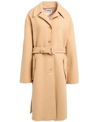 Moschino - Coat Virgin Wool, Polyamide - Lyst