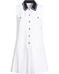 Sandro - Mini Dress Viscose, Polyamide, Elastane - Lyst