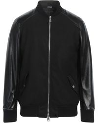 Daniele Alessandrini - Jacket Ovine Leather, Polyester, Acrylic, Wool - Lyst