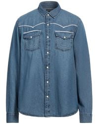 TRUE RELIGION - Denim Shirt Cotton - Lyst