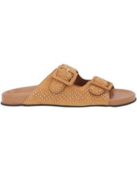 DI GAÏA - Camel Sandals Leather - Lyst