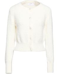 Soallure - Ivory Cardigan Polyamide, Viscose, Polyester - Lyst